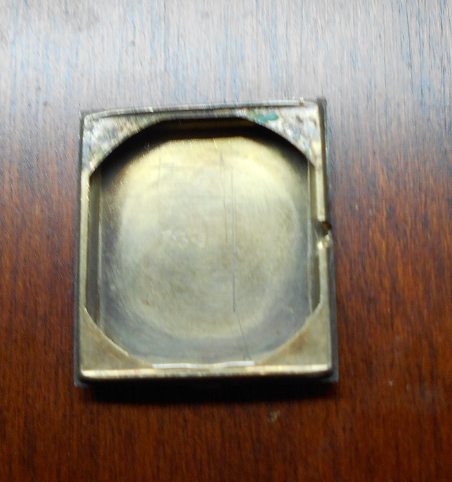 Nothing stamped inside