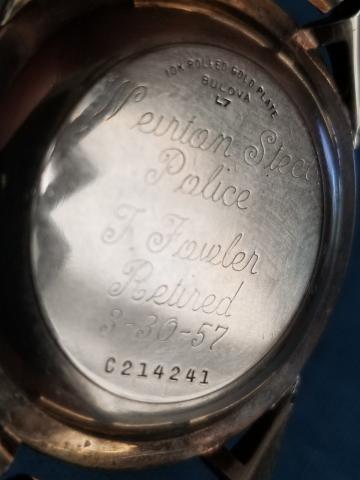 1957 Bulova watch