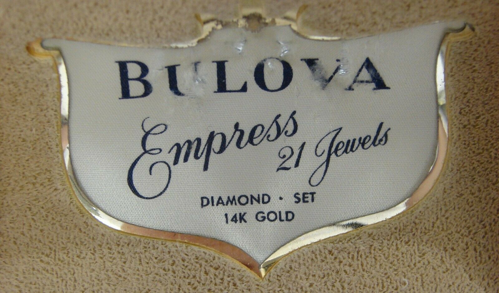 1955 Bulova watch