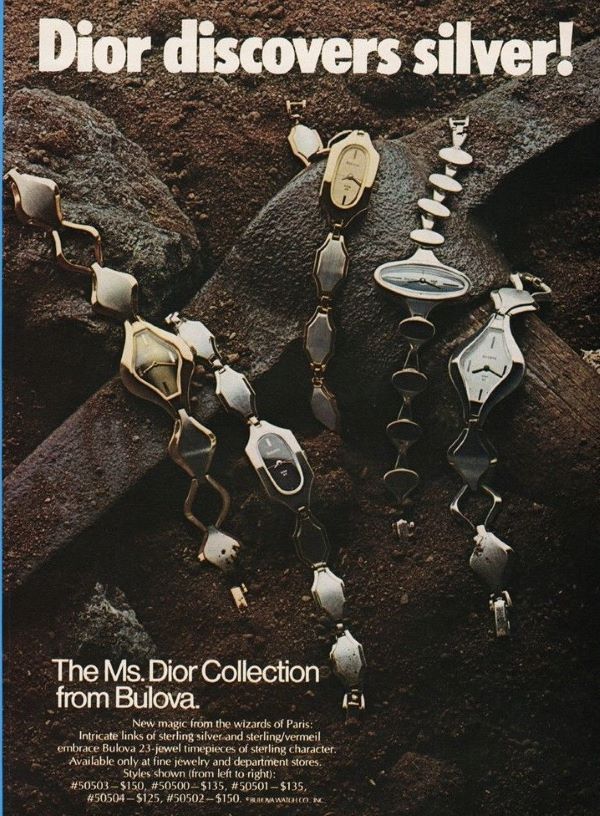 Bulova Watch advert