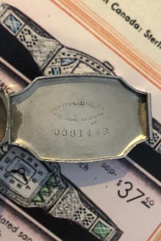 1930 Bulova watch