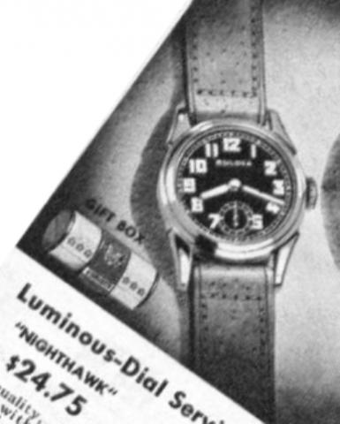 Bulova Watch advert