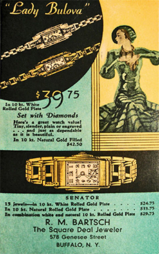 Lady Bulova advert