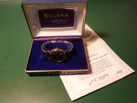 José Serra's Bulova Black sun wave?