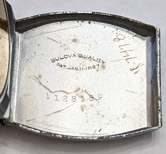 1931 Bulova Unk Men's 11-13-22 IC