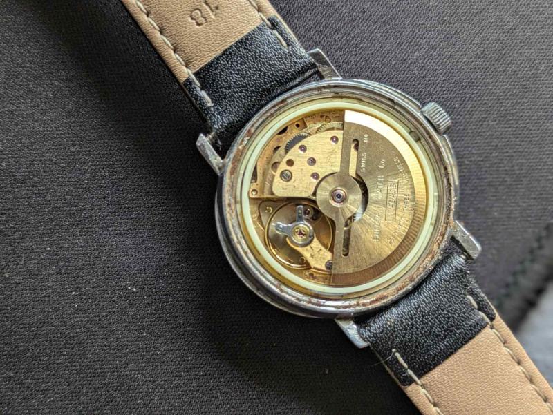 11A0ACB movement,. Watch is probably from 1972
