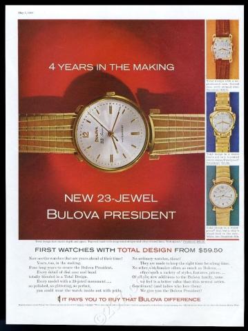 1960 Bulova watch