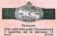 Bulova Watch advert