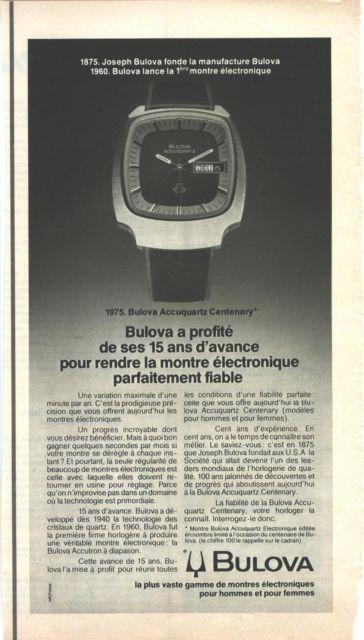 Bulova Watch