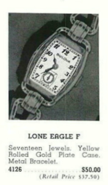 Bulova Watch advert