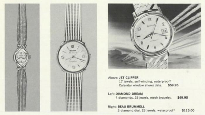 Bulova Watch advert