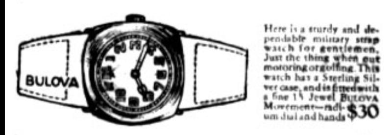 1923 Bulova Stirling ad