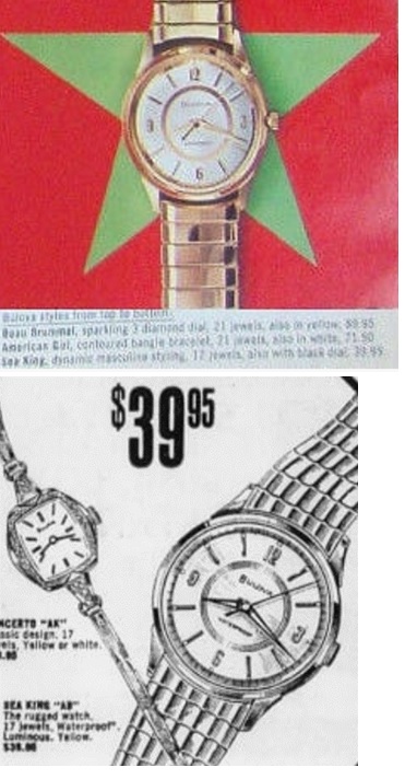 Bulova Watch advert