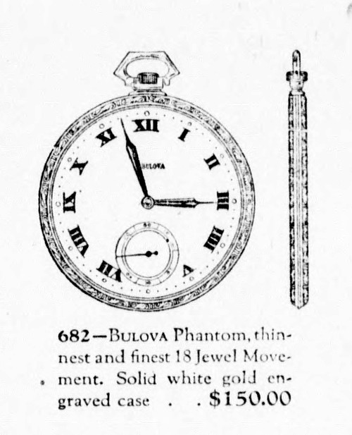Bulova Watch advert
