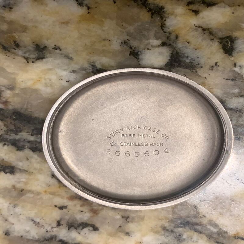 Inside of Case Back