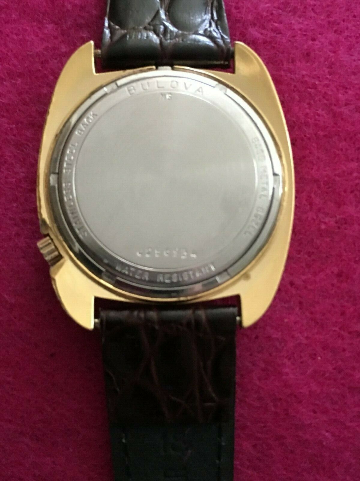 1976 Back Bulova watch