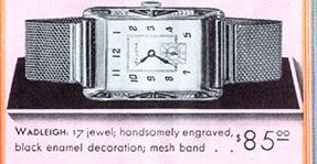 1930 Bulova Wadleigh ad