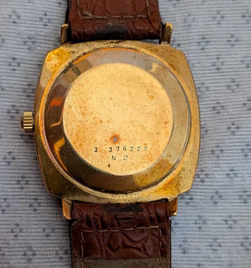 Immagine del retro dell'orologio