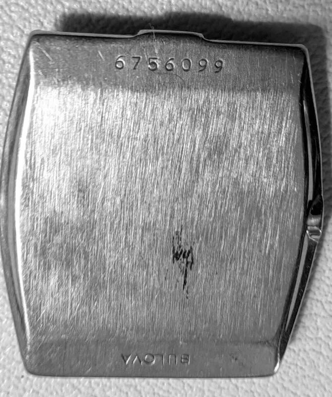 case back of the watch