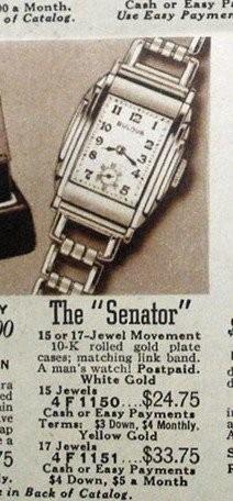 Bulova Watch advert