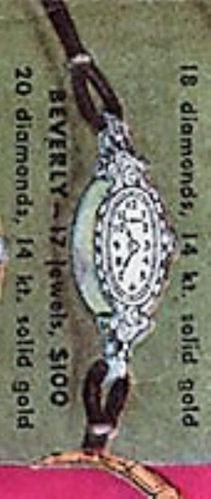Bulova Watch advert