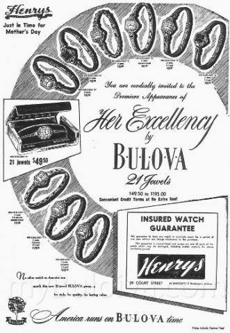 1947 Bulova watch