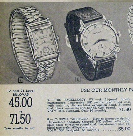 1951 Bulova Ad