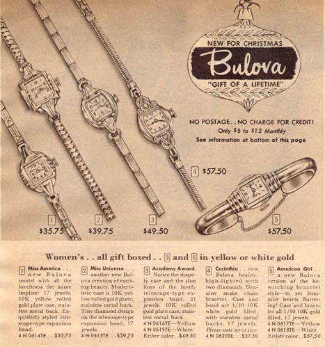 Bulova Watch advert