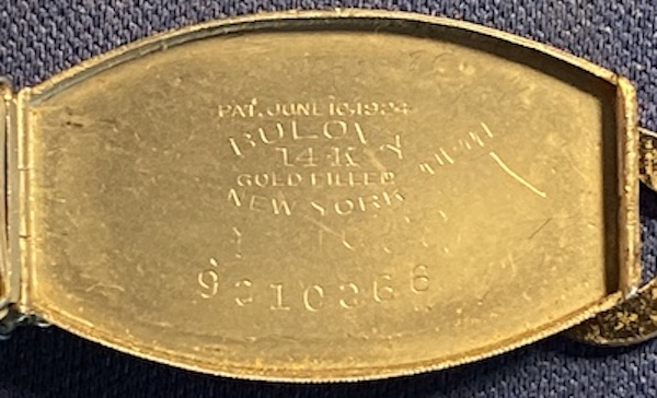1929 Bulova watch