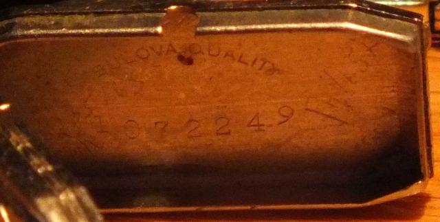 1931 Bulova watch