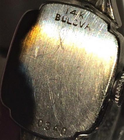 1956 Bulova watch