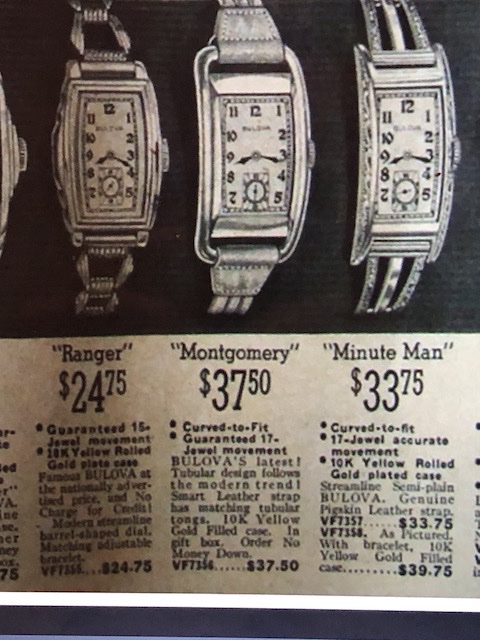 Bulova Watch advert