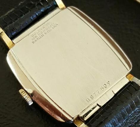 1965 Bulova Senator "M" (Caseback)