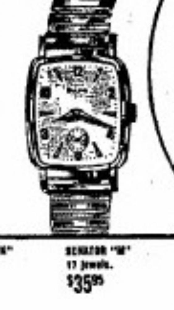 Bulova Watch advert