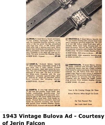 1942 Bulova watch