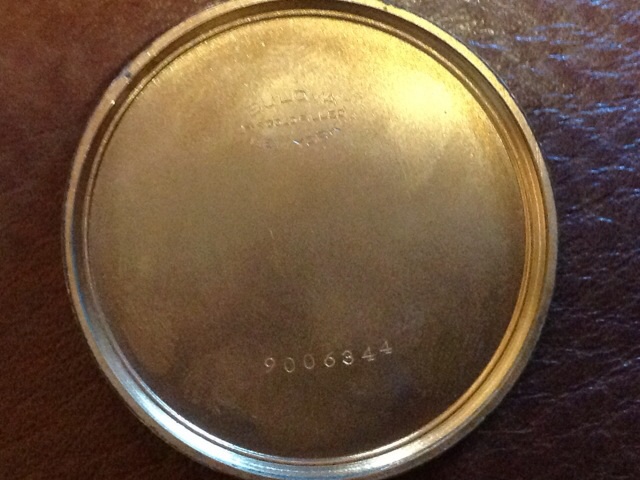 1940 Bulova watch