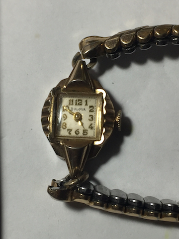 1956 Bulova Miss Universe watch