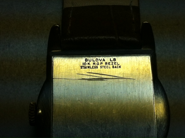 Bulova watch