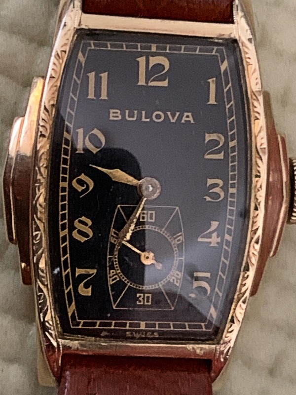 Bulova 1939 black dial